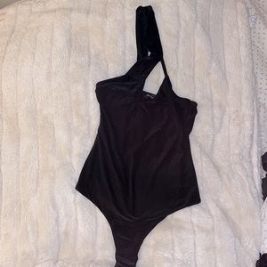 PrettyLittleThing One Shoulder Bodysuit